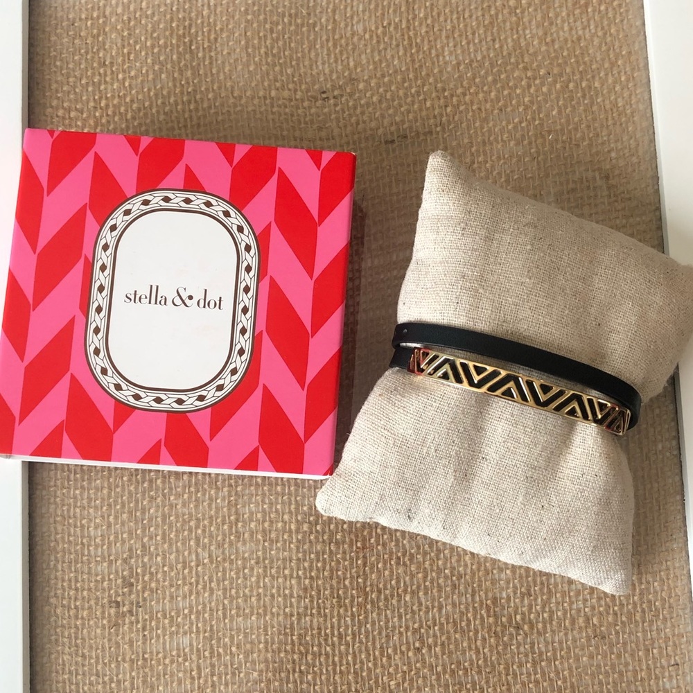 Stella & Dot Ally Double Wrap Bracelet